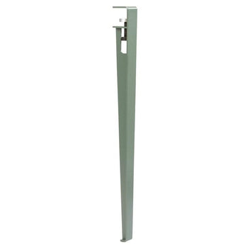 Metal Table Leg, 75 cm Height, Industrial Style, Single Leg, Available (Smoke Grey)