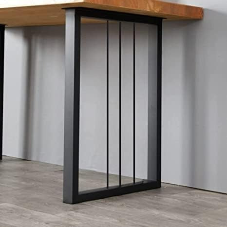 Metal Legs for Table, Dining Table Legs for Kitchen Modern Industrial Style - Set of 2, Unique DIY Modern Table Leg(28" - H)