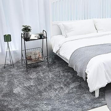 Side Table with Magazine Rack, 39.4 x 26.9 cm Desktop, Metal Frame, Black