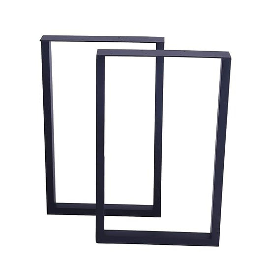 Furniture Legs 28”Height 17.7”Wide Table Legs,Heavy Duty Metal Desk,Dining Table,Industrial Modern, DIY Iron Bench Legs