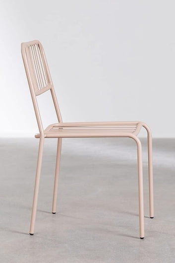 Modern metal Stackable Dining Chair, 82.5 cm Height,