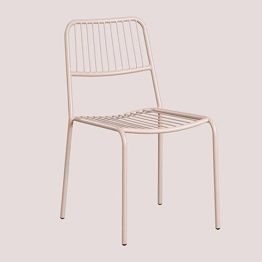 Modern metal Stackable Dining Chair, 82.5 cm Height,
