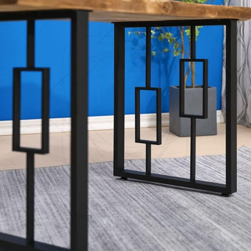 Metal Legs for Table, Dining Table Legs for Kitchen Modern Industrial Style - Set of 2. (O Shape)